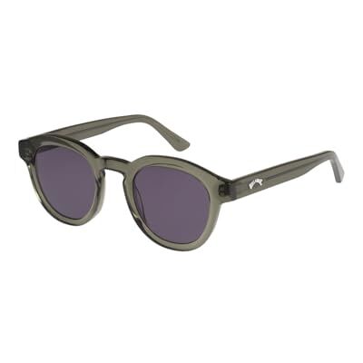 BILLABONG Gordon Lunettes de soleil pour homme, vert fumé foncé brillant/gris, taille unique BILLABONG Gordon Lunettes de soleil pour homme, vert fumé foncé brillant/gris, taille unique