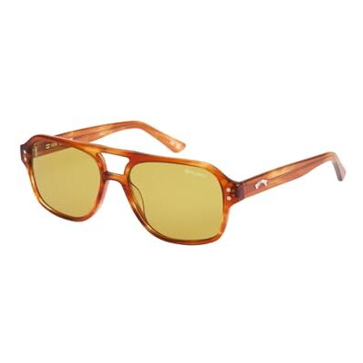 BILLABONG Northy Lunettes de soleil pour homme, marron havane brillant/marron clair, taille unique BILLABONG Northy Lunettes de soleil pour homme, marron havane brillant/marron clair, taille unique
