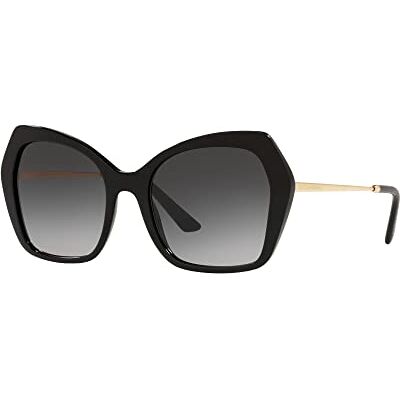 Dolce & Gabbana Lunettes de soleil DG 4399 Noir/Gris Shaded 56/20/145 femme, 0 Dolce & Gabbana Lunettes de soleil DG 4399 Noir/Gris Shaded 56/20/145 femme, 0