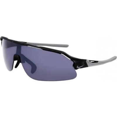 NIKE Flyfree Shield IU8026 Lunettes de soleil de sport pour course à pied, entraînement en extérieur, noir mat/gris/orange L, taille unique NIKE Flyfree Shield IU8026 Lunettes de soleil de sport pour course à pied, entraînement en extérieur, noir mat/gris/orange L, taille unique