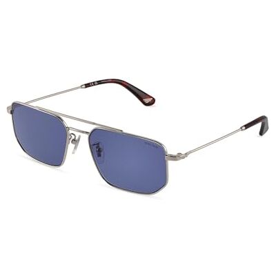 Police Splu66 Lot de 1 lunettes pour homme, Palladium brillant, 55/18/145 Police Splu66 Lot de 1 lunettes pour homme, Palladium brillant, 55/18/145