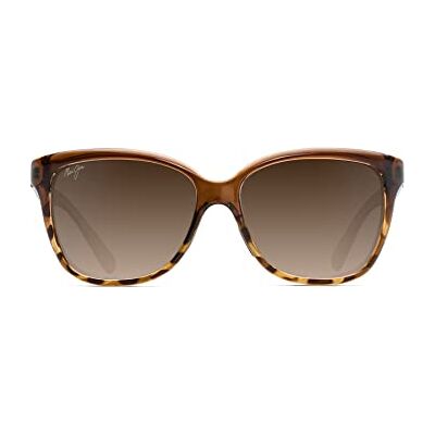 Maui Jim Étoile de mer, Chocolat transparent avec tortue, 56/16/140 Maui Jim Étoile de mer, Chocolat transparent avec tortue, 56/16/140
