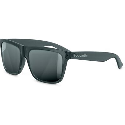 Suavinex , Lunettes de Soleil pour Adultes, pour Homme et Femme, Lunettes Polarisées avec filtre UV 400, 100% Protection UVA et UVB, CAT 3, avec Étui, Très Flexibles et Légères, Gray Suavinex , Lunettes de Soleil pour Adultes, pour Homme et Femme, Lunettes Polarisées avec filtre UV 400, 100% Protection UVA et UVB, CAT 3, avec Étui, Très Flexibles et Légères, Gray