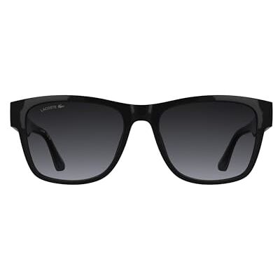 Lacoste L6084S Lunettes de soleil pour homme Noir avec verres gris dégradé Lacoste L6084S Lunettes de soleil pour homme Noir avec verres gris dégradé