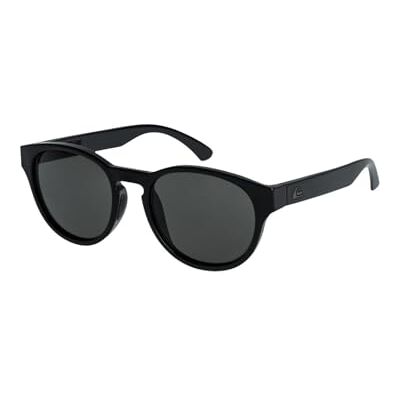 Quiksilver Eliminator Lunettes de Soleil Homme, Black/Grey, Taille unique Quiksilver Eliminator Lunettes de Soleil Homme, Black/Grey, Taille unique