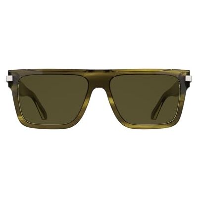 Calvin Lunettes de Soleil Mixte Adulte CK26505S Transparent Rayé Kaki avec Verres Marron Solide Calvin Lunettes de Soleil Mixte Adulte CK26505S Transparent Rayé Kaki avec Verres Marron Solide