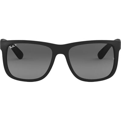 Ray-Ban Justin Montures de Lunettes Mixte, Gris (Rubber Grey), 55 mm Ray-Ban Justin Montures de Lunettes Mixte, Gris (Rubber Grey), 55 mm