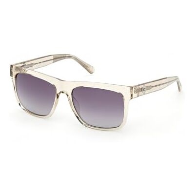 GUESS Lunettes de Soleil GU00222 Shiny beige 57/17/145 Homme GUESS Lunettes de Soleil GU00222 Shiny beige 57/17/145 Homme