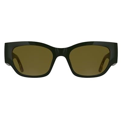 KARL LAGERFELD KLJ6168SN Lunettes de soleil Kaki brillant Taille unique KARL LAGERFELD KLJ6168SN Lunettes de soleil Kaki brillant Taille unique
