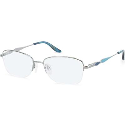 Puccini Montures de prescription optique pour femmes PCO-317, argent, 51, Argent (Silver), 51 Puccini Montures de prescription optique pour femmes PCO-317, argent, 51, Argent (Silver), 51