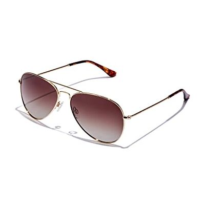 HAWKERS Hawk Lunettes de soleil Unisexe Adulte (Pack de 1), Brown Polarisé · Gold Ct, taille unique HAWKERS Hawk Lunettes de soleil Unisexe Adulte (Pack de 1), Brown Polarisé · Gold Ct, taille unique
