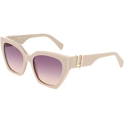 Liu Jo Lunettes de Soleil LJ814SR BEIGE/BROWN SHADED 55/18/140 femme Liu Jo Lunettes de Soleil LJ814SR BEIGE/BROWN SHADED 55/18/140 femme