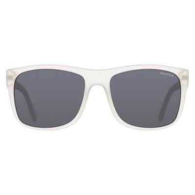 Nautica N919SP Lunettes de soleil pour homme Cristal mat avec verres polaires Bleu uni Nautica N919SP Lunettes de soleil pour homme Cristal mat avec verres polaires Bleu uni