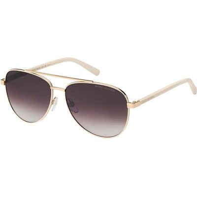 Marc Jacobs MARC 760/S Lunettes de Soleil VVP GOLD IVORY 60/14/140 Femme Marc Jacobs MARC 760/S Lunettes de Soleil VVP GOLD IVORY 60/14/140 Femme