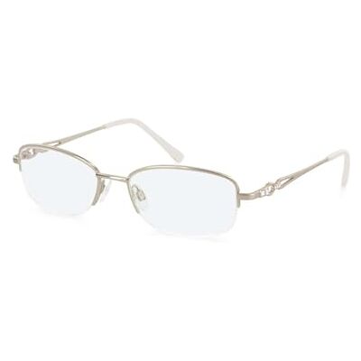 Puccini Cadre de prescription optique pour femme PCO-245, argenté, 49, Argent (Silver), 49 Puccini Cadre de prescription optique pour femme PCO-245, argenté, 49, Argent (Silver), 49