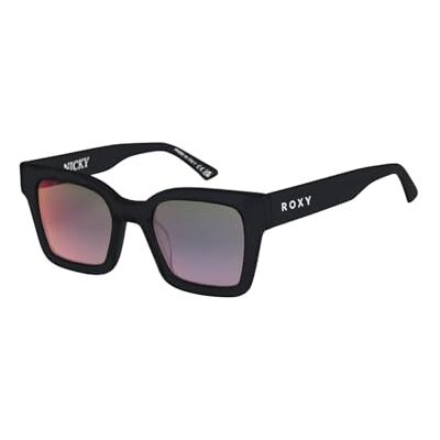 Roxy Lunettes de soleil Nicky pour femme, Noir/Ml Infrarouge, taille unique Roxy Lunettes de soleil Nicky pour femme, Noir/Ml Infrarouge, taille unique