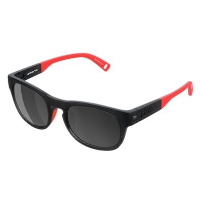 POC Evolve Lunettes de soleil unisexes pour enfant, Uranium Black Trans/Orange Fluo/Clarity ito/Sunny Grey, One, Uranium Black Trans/Orange Fluo/Clarity ito/Sunny Grey, taille unique POC Evolve Lunettes de soleil unisexes pour enfant, Uranium Black Trans/Orange Fluo/Clarity ito/Sunny Grey, One, Uranium Black Trans/Orange Fluo/Clarity ito/Sunny Grey, taille unique