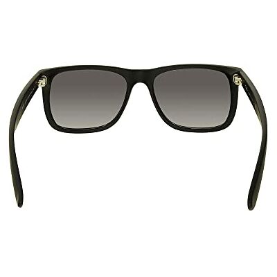 Ray-Ban RAY BAN Homme RB4165 Lunettes de soleil 51 mm, Noir (Rubber Black/Grey Gradient), 54 Ray-Ban RAY BAN Homme RB4165 Lunettes de soleil 51 mm, Noir (Rubber Black/Grey Gradient), 54