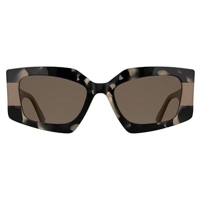 KARL LAGERFELD Women's Sunglasses KL6206S Black Tortoise/Nude with Solid Nude Lens KARL LAGERFELD Women's Sunglasses KL6206S Black Tortoise/Nude with Solid Nude Lens