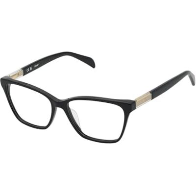 TOUS Eyeglass Frame VTOB68 Shiny Black 54/15/135 Lunettes pour femme, Noir brillant, 54/15/135 TOUS Eyeglass Frame VTOB68 Shiny Black 54/15/135 Lunettes pour femme, Noir brillant, 54/15/135