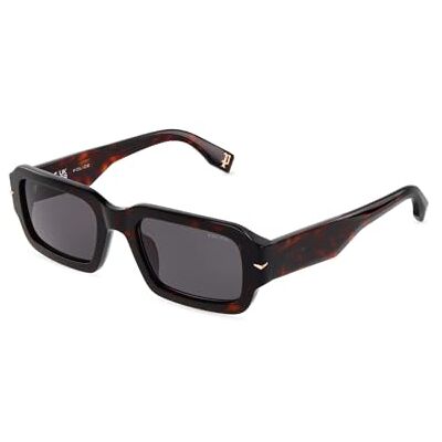 Police , Lunettes de soleil (SPLU72), couleur : SHINY DARK HAVANA (SMOKE), 54/21/150, (Male) Police , Lunettes de soleil (SPLU72), couleur : SHINY DARK HAVANA (SMOKE), 54/21/150, (Male)