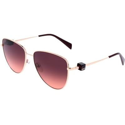 Liu Jo Lunettes de Soleil LJ161S ROSE GOLD/PINK SHADED 58/16/140 femme Liu Jo Lunettes de Soleil LJ161S ROSE GOLD/PINK SHADED 58/16/140 femme
