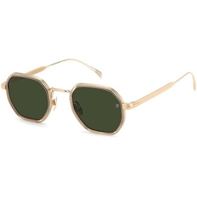 Beckham David Lunettes de soleil, Boue dorée 763/Qt, 49 Beckham David Lunettes de soleil, Boue dorée 763/Qt, 49