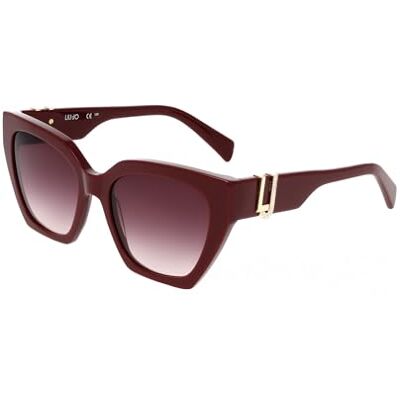 Liu Jo Lunettes de Soleil LJ814SR Wine 55/18/140 Femme Liu Jo Lunettes de Soleil LJ814SR Wine 55/18/140 Femme