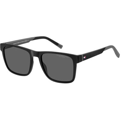 Tommy Hilfiger TH 2144/S Lunettes de Soleil 08A BLACK GREY 55/19/145 Homme Tommy Hilfiger TH 2144/S Lunettes de Soleil 08A BLACK GREY 55/19/145 Homme