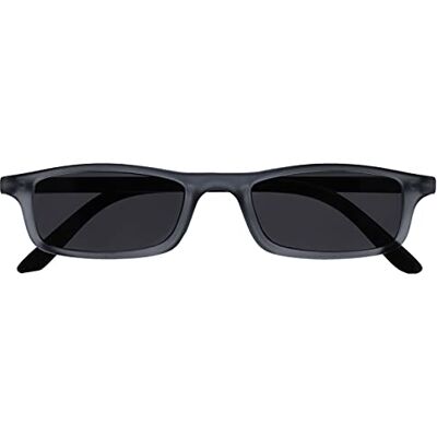 OPULIZE The Reading Glasses Lunettes de Lecture Matt Gris/Noir Léger Confortable Soleil UV400 Hommes/Femmes Charnières Ressort S17-7 +2,00 OPULIZE The Reading Glasses Lunettes de Lecture Matt Gris/Noir Léger Confortable Soleil UV400 Hommes/Femmes Charnières Ressort S17-7 +2,00