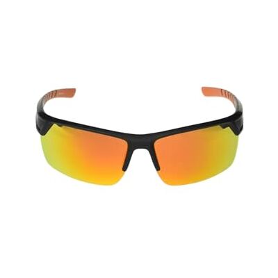 Columbia Peak Racer Lunettes de Soleil Homme, Matte Black/Orange, taille unique Columbia Peak Racer Lunettes de Soleil Homme, Matte Black/Orange, taille unique