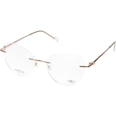 try TYA23V 53 17 145 RosGld Monture de lunettes, Rose Gold-Pink, 53/17/145 pour femme, Rose doré-rose, 53/17/145 try TYA23V 53 17 145 RosGld Monture de lunettes, Rose Gold-Pink, 53/17/145 pour femme, Rose doré-rose, 53/17/145