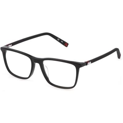 FILA Lunettes Homme, Noir brillant, 51 FILA Lunettes Homme, Noir brillant, 51
