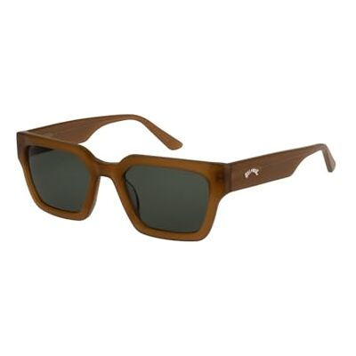 BILLABONG Weber Lunettes de soleil pour homme, café laiteux brillant/vert, taille unique BILLABONG Weber Lunettes de soleil pour homme, café laiteux brillant/vert, taille unique