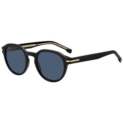 BOSS 1721/S Lunettes de Soleil Black/Blue 50/22/145 homme BOSS 1721/S Lunettes de Soleil Black/Blue 50/22/145 homme