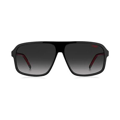 HUGO HG 1195/S Lunettes de Soleil Black/Grey Shaded 60/13/145 homme HUGO HG 1195/S Lunettes de Soleil Black/Grey Shaded 60/13/145 homme