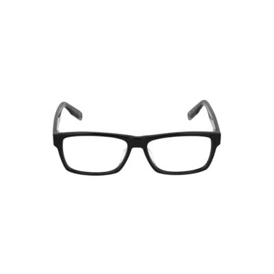 FILA Lunettes Homme, Noir brillant, 55 FILA Lunettes Homme, Noir brillant, 55