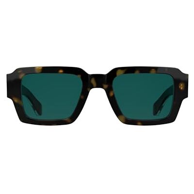 Calvin CK25538S Lunettes de soleil pour homme Havane foncé avec verres pétrole solides Calvin CK25538S Lunettes de soleil pour homme Havane foncé avec verres pétrole solides