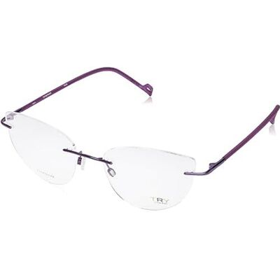 try TYA27V 54 18 145 Violet Monture de lunettes, 54/18/145 pour femme, Violet, 54/18/145 try TYA27V 54 18 145 Violet Monture de lunettes, 54/18/145 pour femme, Violet, 54/18/145