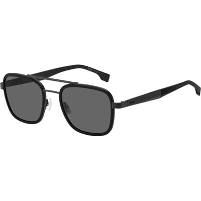BOSS 1486/S Lunettes de Soleil Matte Black/Grey 54/21/145 homme BOSS 1486/S Lunettes de Soleil Matte Black/Grey 54/21/145 homme