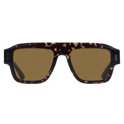 Calvin Lunettes de soleil pour homme CK25509S Havana avec verres solides marron, Havana, taille unique Calvin Lunettes de soleil pour homme CK25509S Havana avec verres solides marron, Havana, taille unique