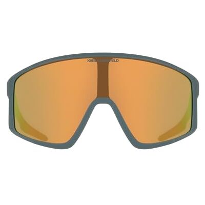 KARL LAGERFELD KLJ6228S Lunettes de soleil unisexes pour adulte Gris foncé Ion rouge avec verres à ions rouges KARL LAGERFELD KLJ6228S Lunettes de soleil unisexes pour adulte Gris foncé Ion rouge avec verres à ions rouges
