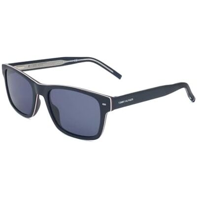 Tommy Hilfiger Lunettes de Soleil TH 1794/S Blue 55/19/145 Homme Tommy Hilfiger Lunettes de Soleil TH 1794/S Blue 55/19/145 Homme