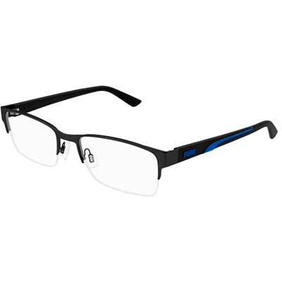 PUMA Lunettes PU0472O PU0472O, Noir-noir-transparent, taille unique PUMA Lunettes PU0472O PU0472O, Noir-noir-transparent, taille unique