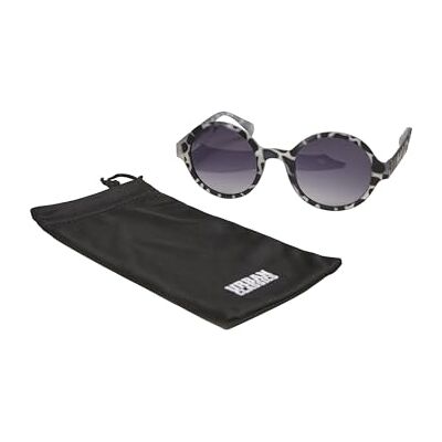 Urban Classics Sunglasses Retro Funk UC, Lunettes de Soleil Mixte, Gris Leo/Noir, Taille unique Urban Classics Sunglasses Retro Funk UC, Lunettes de Soleil Mixte, Gris Leo/Noir, Taille unique