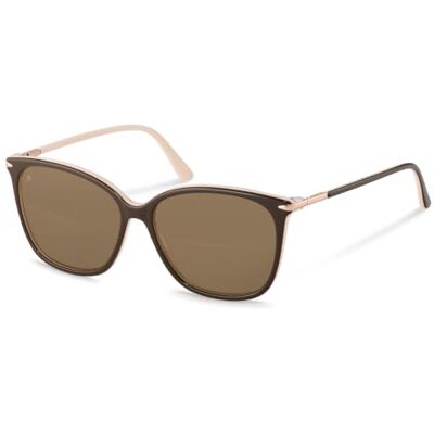 Rodenstock Lunettes de Soleil R3340 Brown beige layered 59/15/140 Femme Rodenstock Lunettes de Soleil R3340 Brown beige layered 59/15/140 Femme