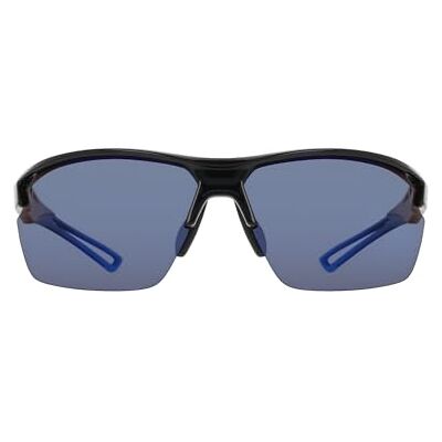 Columbia Lunettes de soleil homme, Noir/bleu clignotant, taille unique Columbia Lunettes de soleil homme, Noir/bleu clignotant, taille unique