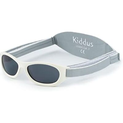 Kiddus Lunettes de Soleil Baby 0-12-24 mois. 100% Protection Solaire UV400. Lunettes Soleil Garçon Fille Bebe 1-2 ans. Bande Réglable en Néoprène Douce. Sans BPA Kiddus Lunettes de Soleil Baby 0-12-24 mois. 100% Protection Solaire UV400. Lunettes Soleil Garçon Fille Bebe 1-2 ans. Bande Réglable en Néoprène Douce. Sans BPA
