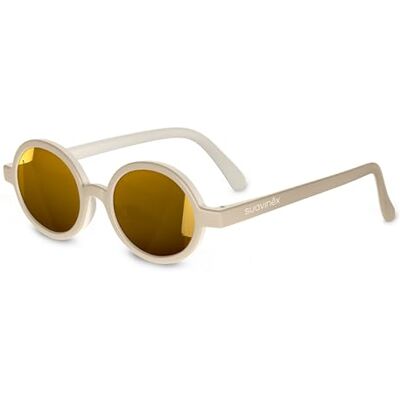 Suavinex , Lunettes de Soleil pour Bébés 12 à 24 Mois, Lunettes Polarisées avec filtre UV 400, 100% Protection UVA et UVB, CAT 3, avec Étui, Très Flexibles et Légères, Forme Ronde, Couleur Beige Suavinex , Lunettes de Soleil pour Bébés 12 à 24 Mois, Lunettes Polarisées avec filtre UV 400, 100% Protection UVA et UVB, CAT 3, avec Étui, Très Flexibles et Légères, Forme Ronde, Couleur Beige