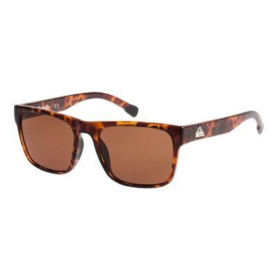Quiksilver Bomb Lunettes de Soleil Homme Tortue Brillante/Marron Taille Unique Quiksilver Bomb Lunettes de Soleil Homme Tortue Brillante/Marron Taille Unique